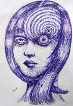 Strange artwork- The appearance of a terrible girl thumbnail