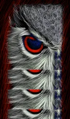 Drawing Owl's face - digital scribble artwork thumbnail