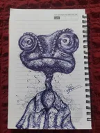 A strange frog! (Scribble art) thumbnail