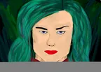 Digital art with help of 'IbisPaint X'- [ portrait of Brie Larson] thumbnail